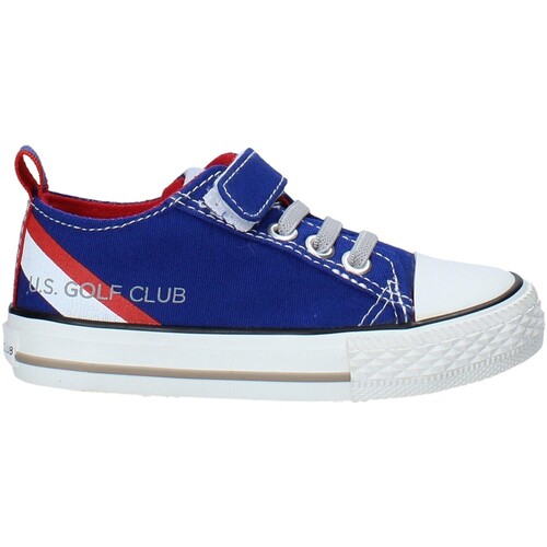 Scarpe Unisex bambino Sneakers basse U.s. Golf S21-S00UK608 Blu
