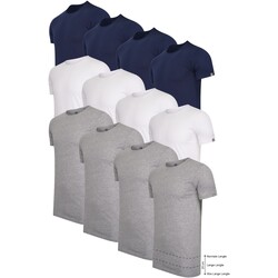 Abbigliamento Uomo T-shirt maniche corte Cappuccino Italia 12-Pack Voordeelpakket T-shirts Multicolore