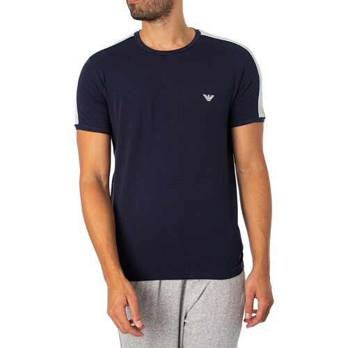 Abbigliamento Uomo T-shirt maniche corte Emporio Armani T-Shirt Equipaggio Lounge Blu