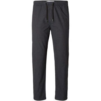 Abbigliamento Uomo Pantaloni Selected Slhslim-Tape Fred 172 Drawstring Pants W Blu