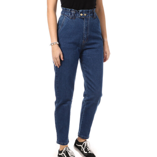 Abbigliamento Donna Jeans dritti Monday Premium PS-2100-59 Blu