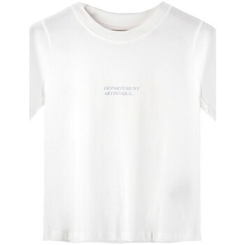 Abbigliamento Donna T-shirt & Polo Ko Samui Tailors Gallery Regular Fit T-Shirt Ribbed Collar Bianco