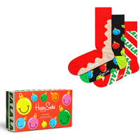 Biancheria Intima Calzini Happy socks Time for Holiday 3-Pack Gift Box Multicolore