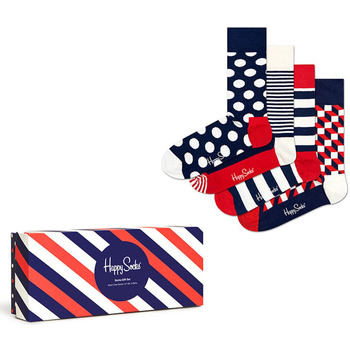 Biancheria Intima Calzini Happy socks Classic Navy 4-Pack Gift Box Multicolore