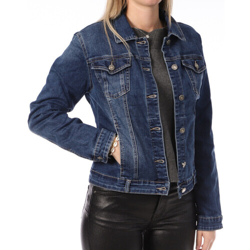 Abbigliamento Donna Giacche in jeans Monday Premium VA-3349 Blu
