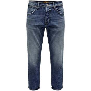 Abbigliamento Uomo Jeans Only & Sons  Onsavi Comfort Dm. Blue 4935 Jeans Noos Blu