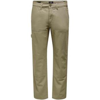 Abbigliamento Uomo Pantaloni Only & Sons  Onsedge Looseworkwear 4469 Pant Multicolore