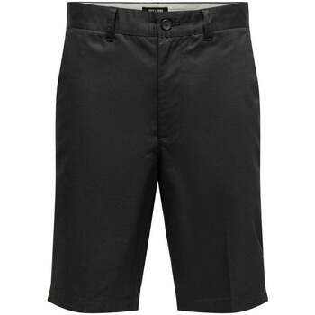 Abbigliamento Uomo Shorts / Bermuda Only & Sons  Onsbane Shorts Gw 2326 Nero