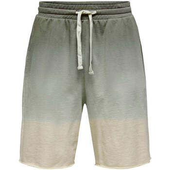Abbigliamento Uomo Shorts / Bermuda Only & Sons  Onslaw Sweat Shorts Eq 2007 Beige