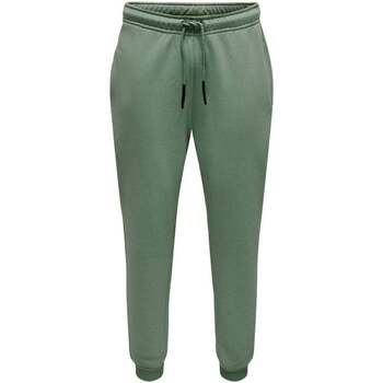 Abbigliamento Uomo Pantaloni Only & Sons  Onsceres Life Sweat Pants Noos Verde