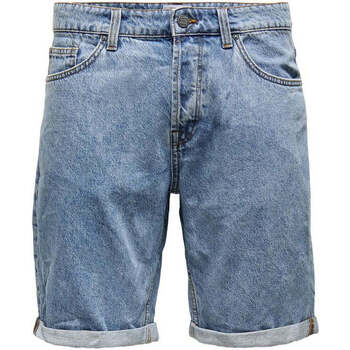 Abbigliamento Uomo Shorts / Bermuda Only & Sons  Onsavi Life Loose Shorts Pk9104 Blu