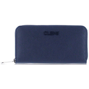 Borse Donna Portafogli Clemi' Clemì large wallet blue Zaffiro CW0070LO1 Blu