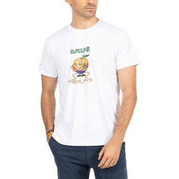 Abbigliamento Uomo T-shirt maniche corte Elpulpo  Bianco