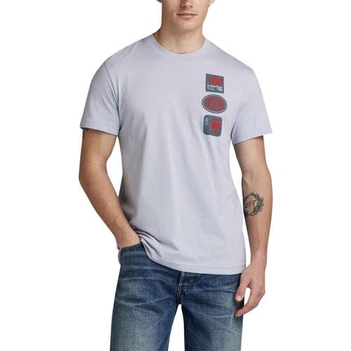Abbigliamento Uomo T-shirt maniche corte G-Star Raw  Grigio