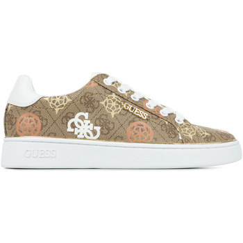 Scarpe Donna Sneakers Guess Beckie Marrone