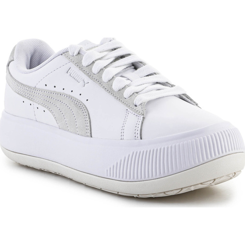 Scarpe Donna Sneakers basse Puma Suede Mayu Mix Wn'S 382581-05 White/Marshmallow Multicolore
