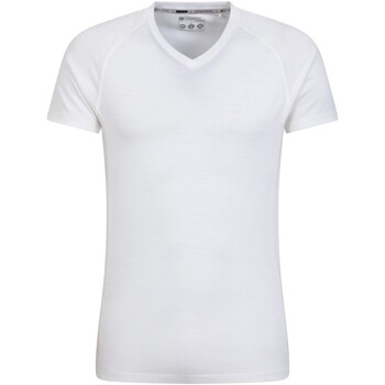 Abbigliamento Uomo T-shirts a maniche lunghe Mountain Warehouse  Bianco