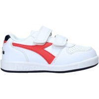 Scarpe Unisex bambino Sneakers Diadora 101173302 Bianco