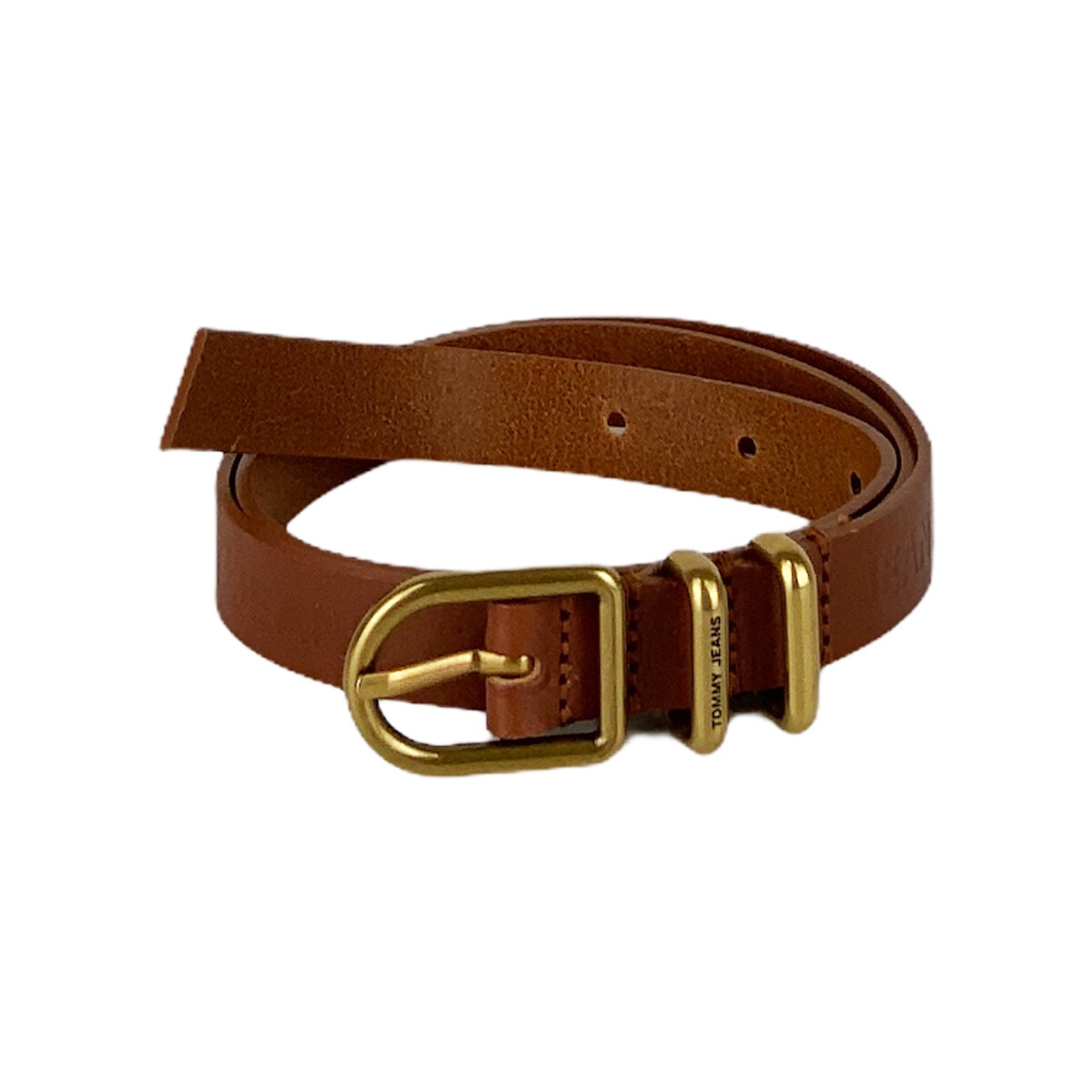 Accessori Donna Cinture Tommy Jeans AW0AW10170 Marrone