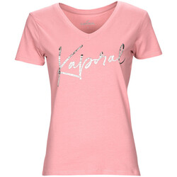 Abbigliamento Donna T-shirt maniche corte Kaporal JAYONE23W11 Rosa