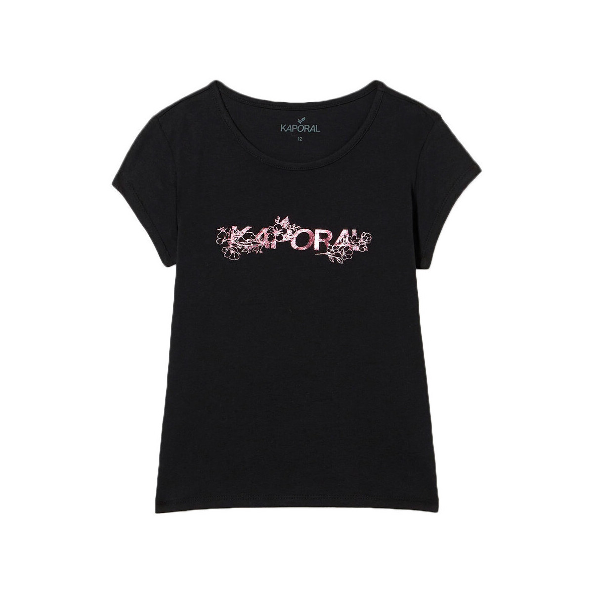 Abbigliamento Bambina T-shirt & Polo Kaporal FOYCEE23G11 Nero