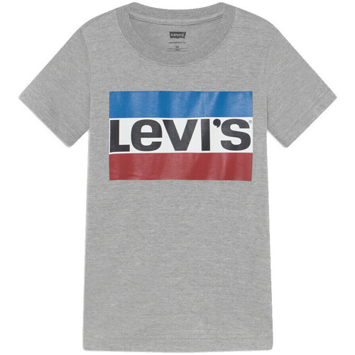 Abbigliamento Bambina T-shirt & Polo Levi's 9E8568-C87 Grigio