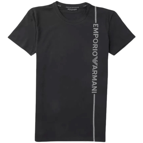 Abbigliamento Uomo T-shirt maniche corte Emporio Armani logo imprimé Nero