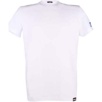 Abbigliamento Uomo T-shirt & Polo Dsquared T-Shirt e Polo Uomo  D9M204720 124 Bianco Bianco