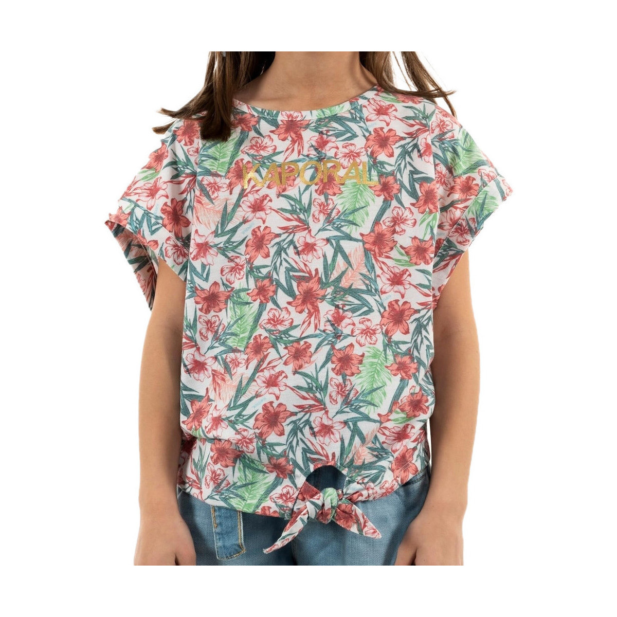 Abbigliamento Bambina T-shirt & Polo Kaporal FANOE23G11 Bianco