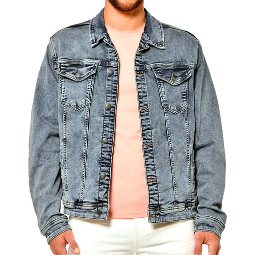 Abbigliamento Uomo Giacche in jeans Kaporal KP ALVIN M6J Blu