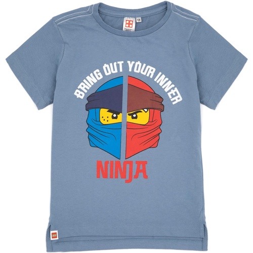 Abbigliamento Bambino T-shirt maniche corte Lego Ninjago NS7384 Blu