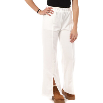 Abbigliamento Donna Pantaloni Monday Premium D-9978-W Bianco