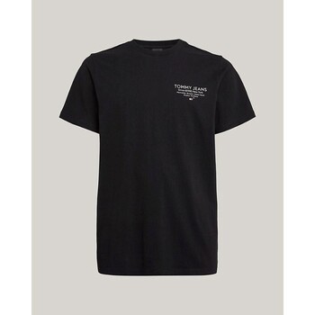 Abbigliamento Uomo T-shirt maniche corte Tommy Hilfiger DM0DM18265 Blu