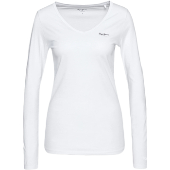 Abbigliamento Donna T-shirt & Polo Pepe jeans PL505306 Bianco