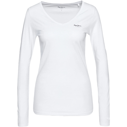 Abbigliamento Donna T-shirt & Polo Pepe jeans PL505306 Bianco