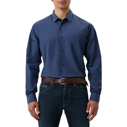 Abbigliamento Uomo Camicie maniche lunghe Trussardi 52C00283-1T006019 Blu
