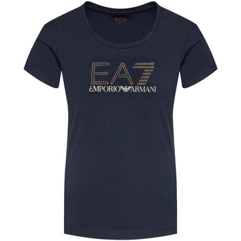 Abbigliamento Donna T-shirt & Polo Ea7 Emporio Armani 8NTT24 TJ2HZ Blu