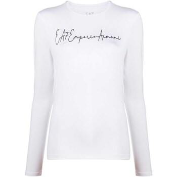Abbigliamento Donna T-shirt & Polo Ea7 Emporio Armani 6LTT30 TJDFZ Bianco