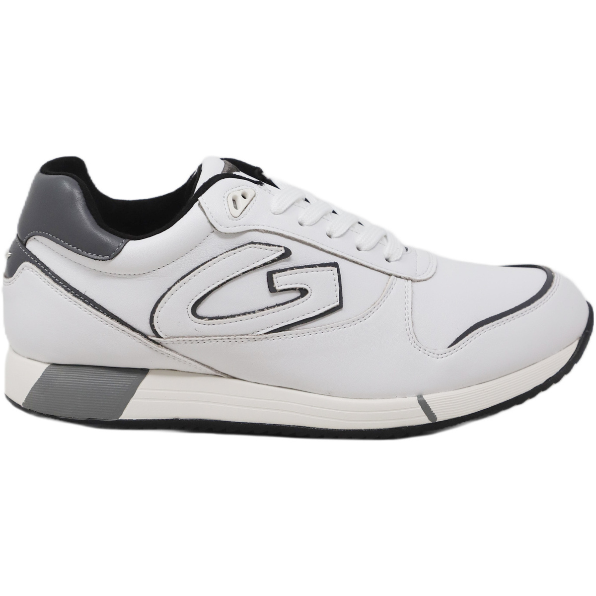 Scarpe Uomo Sneakers Alberto Guardiani AGM003545 Bianco