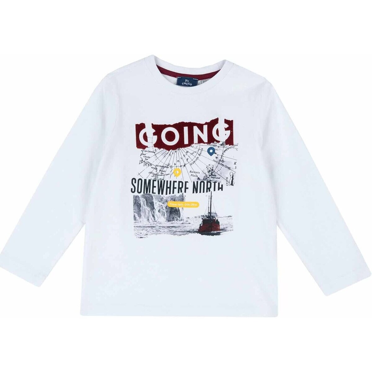 Abbigliamento Unisex bambino T-shirt & Polo Chicco 09067810000000 Bianco