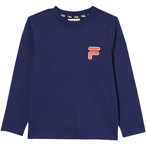 Abbigliamento Unisex bambino T-shirt & Polo Fila FAK0103 Blu