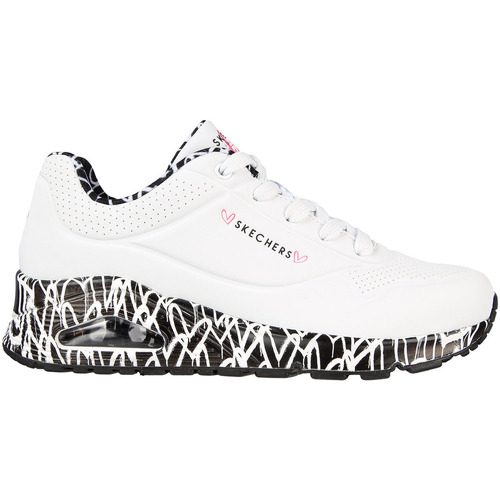 Scarpe Donna Sneakers Skechers 155506 Bianco