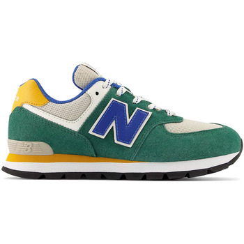 Scarpe Unisex bambino Sneakers New Balance NBGC574DG2 Verde