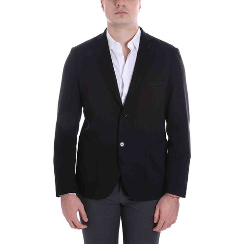 Abbigliamento Uomo Giacche / Blazer Sseinse GAI805SS Nero