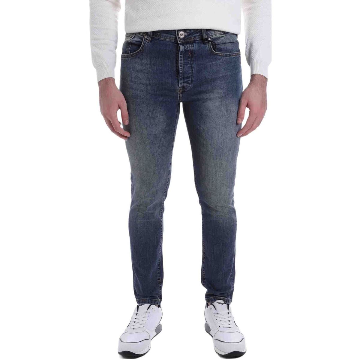 Abbigliamento Uomo Jeans Sseinse PJI1000SS Blu