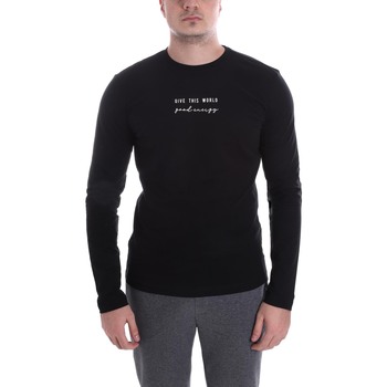 Abbigliamento Uomo T-shirt & Polo Key Up 2S091 0001 Nero