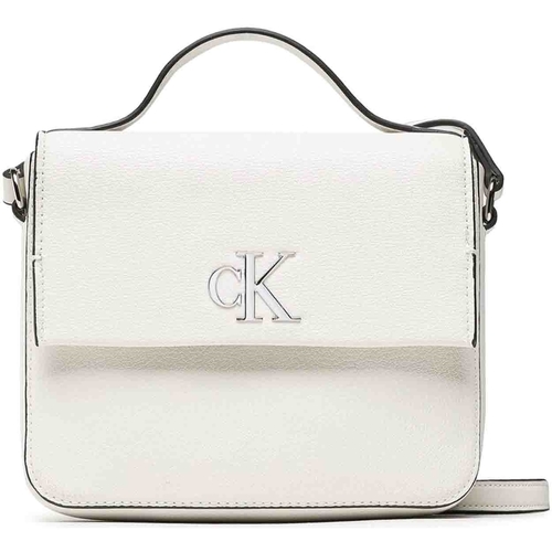 Borse Donna Tracolle Calvin Klein Jeans K60K610330 Bianco