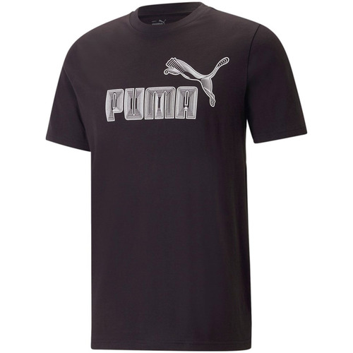 Abbigliamento Uomo T-shirt & Polo Puma 674473 Nero