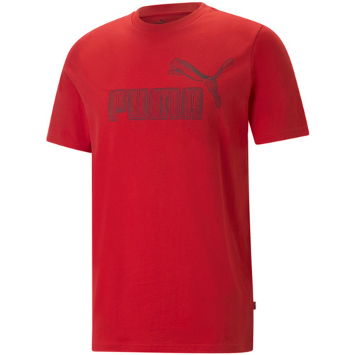 Abbigliamento Uomo T-shirt & Polo Puma 674473 Rosso