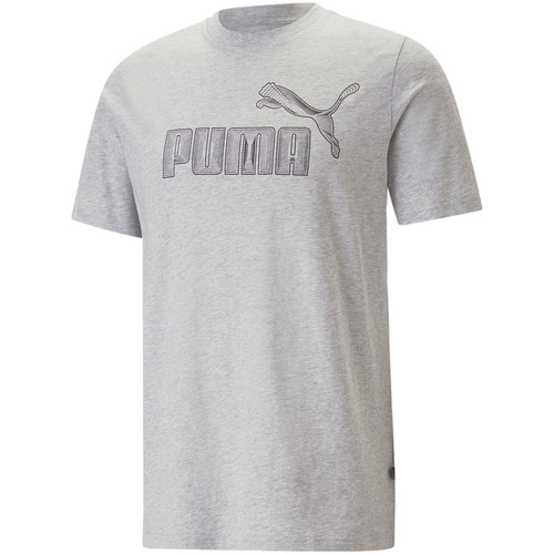 Abbigliamento Uomo T-shirt & Polo Puma 674473 Grigio